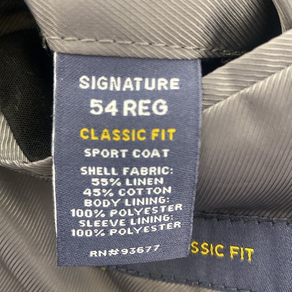 Stafford suit blazer in light gray - Picture 8 of 10